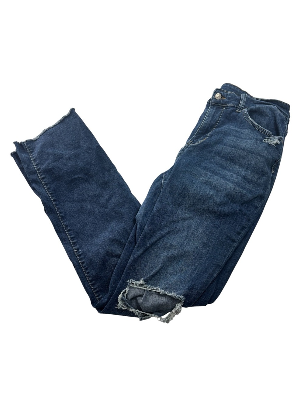 Judy Blue Straight Leg Jeans Distressed Stretch Denim Jeans Women’s Size 16W